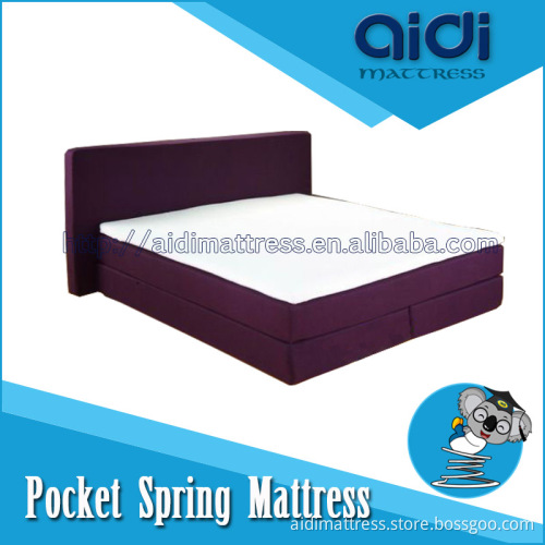 Foldable Memory Foam Sleeping Pad King Coil Pocket Spring Dormitory Mattress AI-1001